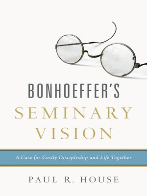 cover image of Bonhoeffer's Seminary Vision